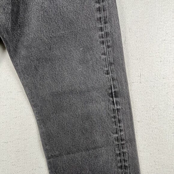 Levi’s 505 Jeans Men’s 40x32 Black Denim Regular Fit Mid Rise Pants - Picture 2 of 16